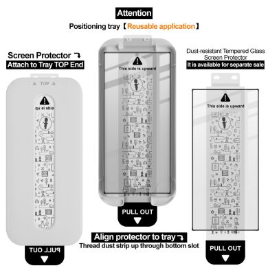 Защитное стекло IMAK Easy Install Full Glue для Samsung Galaxy S24 Ultra (S928) - Black