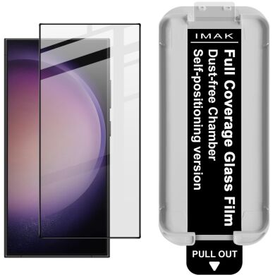 Защитное стекло IMAK Easy Install Full Glue для Samsung Galaxy S24 Ultra (S928) - Black