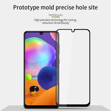 Защитное стекло MOFI Full Glue Protect для Samsung Galaxy A31 (A315) - Black