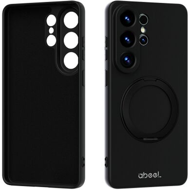 Защитный чехол ABEEL Silk Stand Magnetic для Samsung Galaxy S26 Ultra (S948) - Black