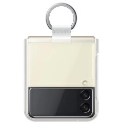 Защитный чехол Clear Cover with Ring для Samsung Galaxy Flip 3 (EF-QF711CTEGRU) - Transparency