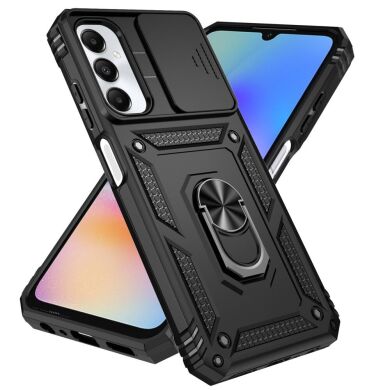 Защитный чехол Deexe Armor Shield для Samsung Galaxy A05s (A057) - Black