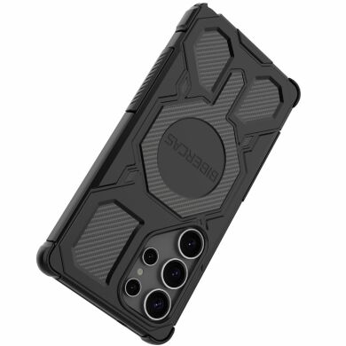 Захисний чохол Deexe Bibercas J-16 Series для Samsung Galaxy S25 Ultra (S938) - Black