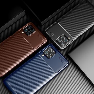 Захисний чохол Deexe Fusion для Samsung Galaxy M62 - Brown
