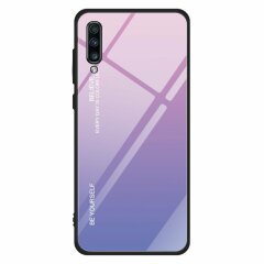 Защитный чехол Deexe Gradient Color для Samsung Galaxy A70 (A705) - Pink / Purple