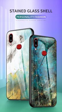 Защитный чехол Deexe Gradient Pattern для Samsung Galaxy A10s (A107) - White Marble