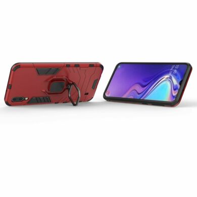 Защитный чехол Deexe Hybrid Case для Samsung Galaxy M10 (M105) - Red