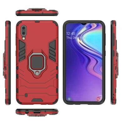 Защитный чехол Deexe Hybrid Case для Samsung Galaxy M10 (M105) - Red