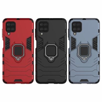 Защитный чехол Deexe Hybrid Case для Samsung Galaxy M12 (M125) - Red