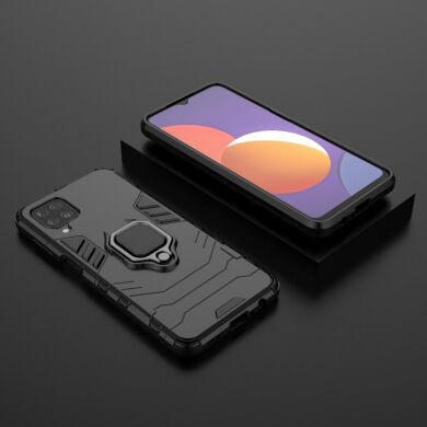 Захисний чохол Deexe Hybrid Case для Samsung Galaxy M12 (M125) - Black