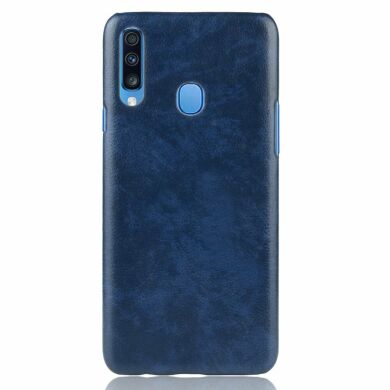 Захисний чохол Deexe Leather Back Cover для Samsung Galaxy A20s (A207) - Blue