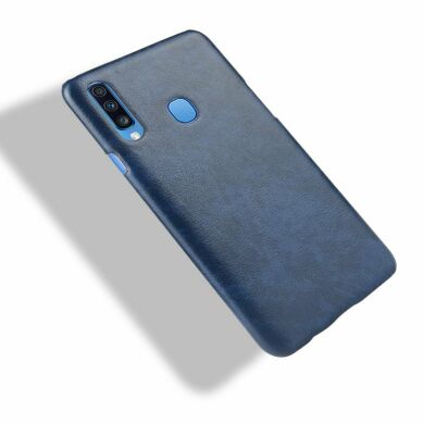 Захисний чохол Deexe Leather Back Cover для Samsung Galaxy A20s (A207) - Blue