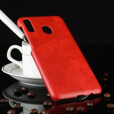 Захисний чохол Deexe Leather Back Cover для Samsung Galaxy M20 (M205) - Red
