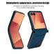 Защитный чехол Deexe Rhombus Card для Samsung Galaxy Flip 8 - Blue. Фото 5 из 6