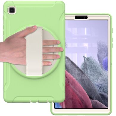 Защитный чехол Deexe Rotation Hybrid для Samsung Galaxy Tab A7 Lite (T220/T225) - Light Green