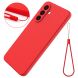 Защитный чехол Deexe Silicone Case для Samsung Galaxy A27 (A276) - Red. Фото 2 из 8