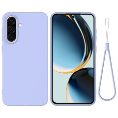 Защитный чехол Deexe Silicone Case для Samsung Galaxy A56 (A566) - Purple