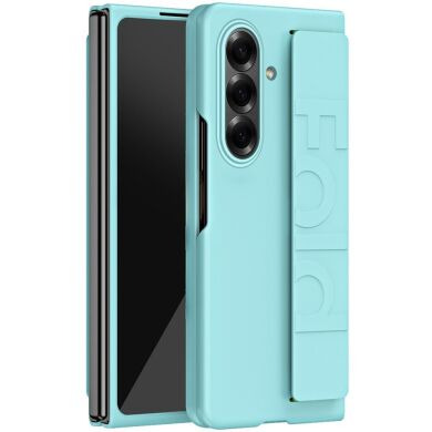 Захисний чохол Deexe Silicone Grip для Samsung Galaxy Fold 7 - Green
