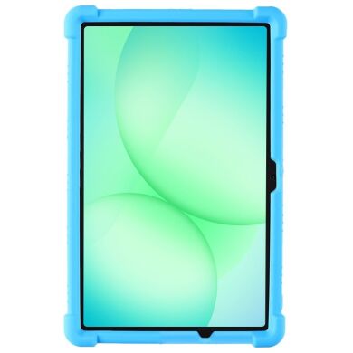 Защитный чехол Deexe Silicone Kickstand для Samsung Galaxy Tab A11 Plus (X230/236) - Baby Blue