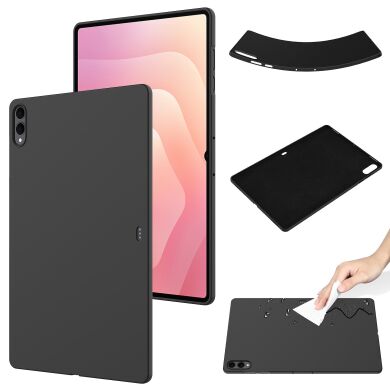 Защитный чехол Deexe Silicone Shell для Samsung Galaxy Tab S11 Ultra (X930/X936) - Black