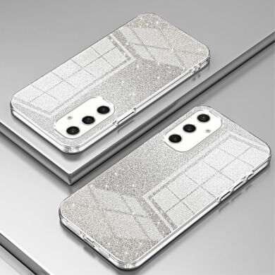 Захисний чохол Deexe Sparkles Cover для Samsung Galaxy S24 - Transparent