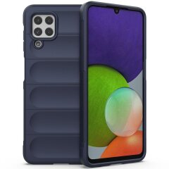 Защитный чехол Deexe Terra Case для Samsung Galaxy A22 (A225) - Dark Blue