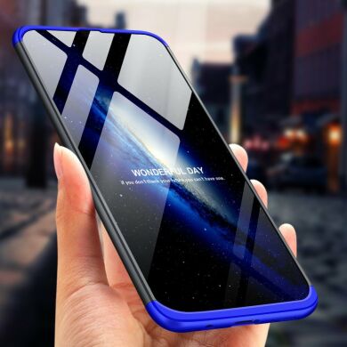 Защитный чехол GKK Double Dip Case для Samsung Galaxy M30 (M305) / A40s - Black / Blue
