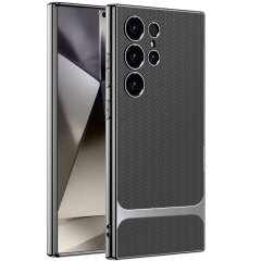 Захисний чохол GKK Woven Pattern для Samsung Galaxy S24 Ultra (S928) - Grey