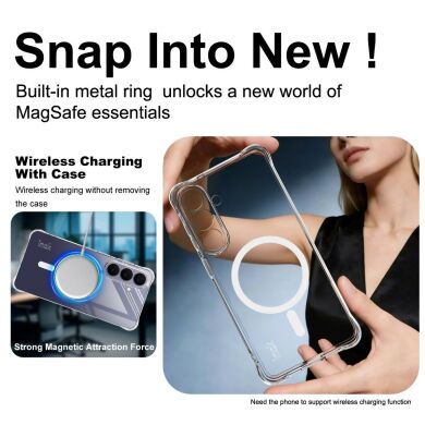 Захисний чохол IMAK Space Shield MagSafe для Samsung Galaxy S26 Plus (S947) - Transparent