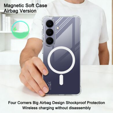 Захисний чохол IMAK Space Shield MagSafe для Samsung Galaxy S26 Plus (S947) - Transparent