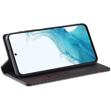 Защитный чехол LC.IMEEKE Carbon Fiber для Samsung Galaxy S24 FE (S721) - Horizontal Stripe