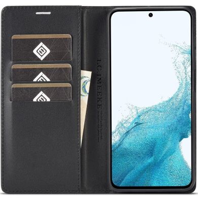 Защитный чехол LC.IMEEKE Carbon Fiber для Samsung Galaxy S24 FE (S721) - Horizontal Stripe