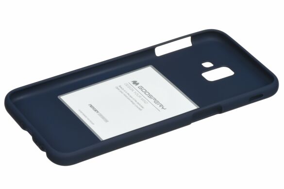 Захисний чохол MERCURY Soft Feeling для Samsung Galaxy J6+ (J610) - Midnight Blue