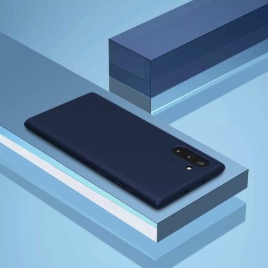 Защитный чехол NILLKIN Rubberized TPU для Samsung Galaxy Note 10 (N970) - Blue