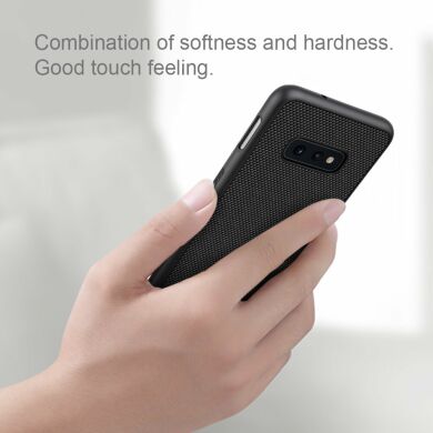Защитный чехол NILLKIN Texture Hybrid Case для Samsung Galaxy S10e (G970) - Black