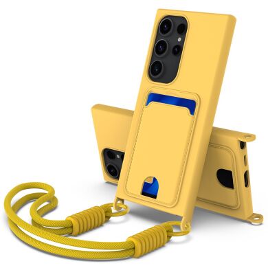 Захисний чохол Reframe Silicone Holder для Samsung Galaxy S23 Ultra (S918) - Yellow