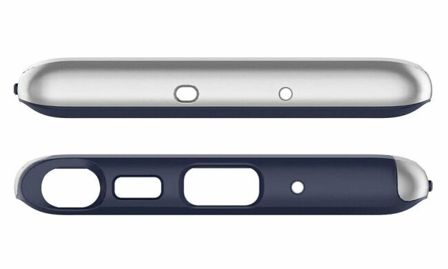 Защитный чехол Spigen (SGP) Neo Hybrid для Samsung Galaxy Note 10 (N970) - Arctic Silver