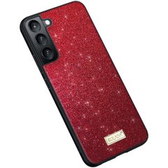 Защитный чехол SULADA Dazzling Glittery для Samsung Galaxy S25 Plus (S936) - Red