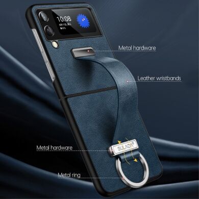 Защитный чехол SULADA Fashion Series для Samsung Galaxy Flip 3 - Green