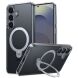 Защитный чехол TORRAS Ostand Spin MagSafe для Samsung Galaxy S25 Plus (S936) - Transparent. Фото 1 из 8