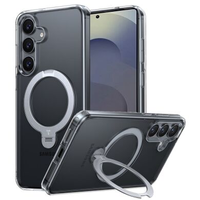 Защитный чехол TORRAS Ostand Spin MagSafe для Samsung Galaxy S25 Plus (S936) - Transparent
