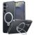 Защитный чехол TORRAS Ostand Spin MagSafe для Samsung Galaxy S25 Plus (S936) - Transparent