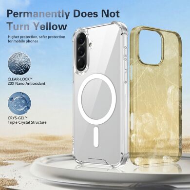 Захисний чохол UniCase AirBag Flow MagSafe для Samsung Galaxy A56 (A566) - Transparent