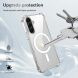 Захисний чохол UniCase AirBag Flow MagSafe для Samsung Galaxy A56 (A566) - Transparent