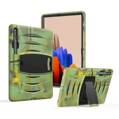 Защитный чехол UniCase Bravo Series для Samsung Galaxy Tab S7 Plus (T970/975) / S8 Plus (T800/806) - Camouflage