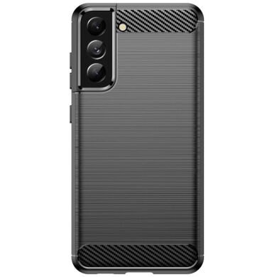 Защитный чехол UniCase Carbon для Samsung Galaxy S21 FE (G990) - Black
