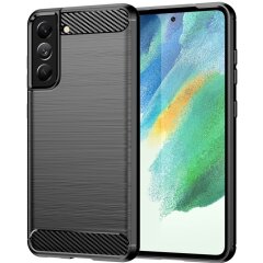 Защитный чехол UniCase Carbon для Samsung Galaxy S21 FE (G990) - Black
