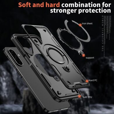Захисний чохол UniCase Lander Armor для Samsung Galaxy A26 (A266) - Black