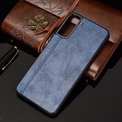 Защитный чехол UniCase Leather Series для Samsung Galaxy S21 - Blue