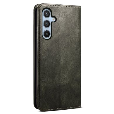 Защитный чехол UniCase Leather Wallet для Samsung Galaxy S25 FE (S731) - Green